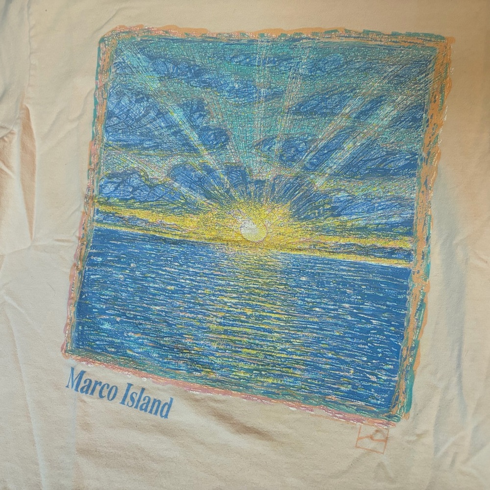 90s Hanes Marco Island T-shirt
